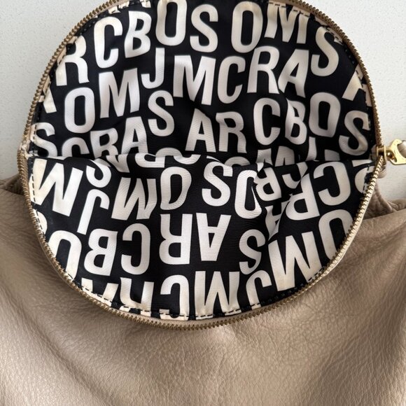 Marc by Marc Jacobs Classic Q Natasha Taupe Leather Crossbody Bag - Picture 12 of 13